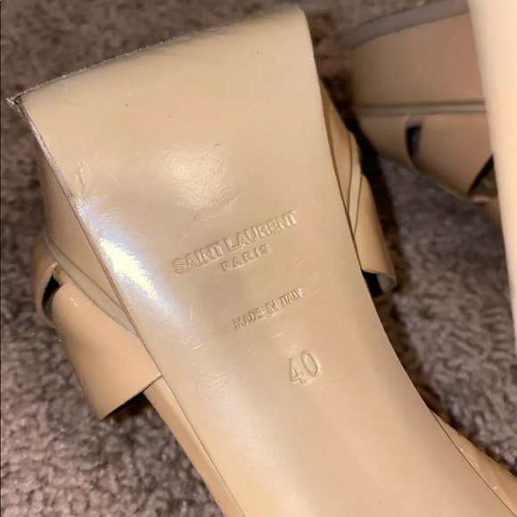 Saint Laurent Tribute Platform Sandal Size 40 US 9 - Picture 7 of 13
